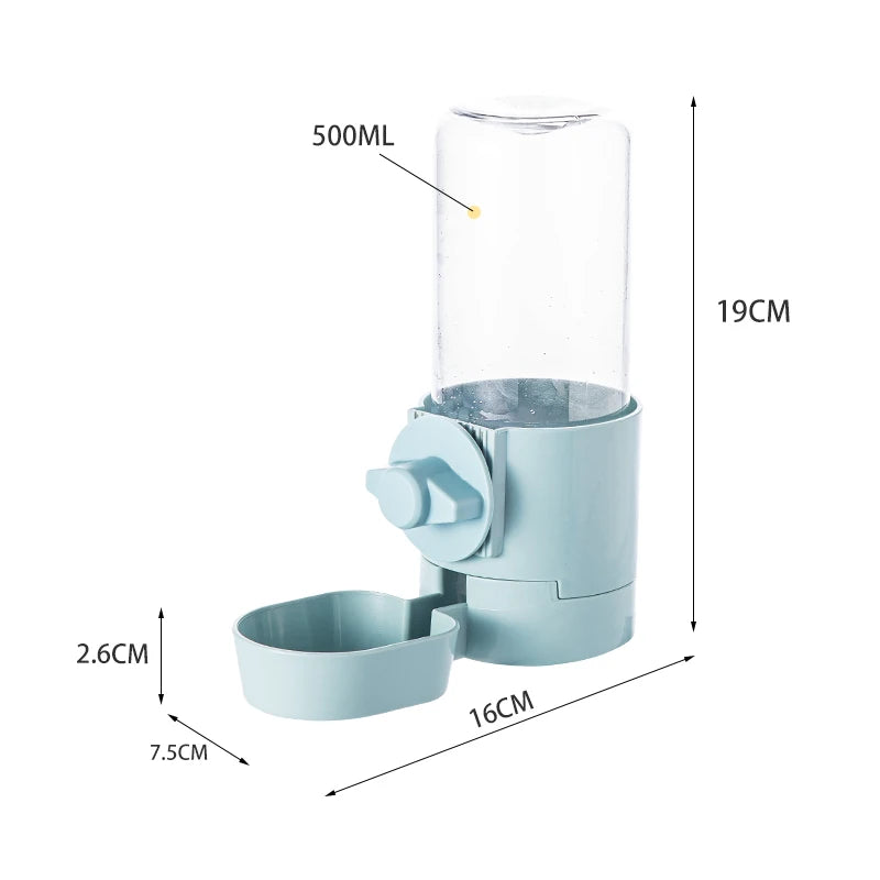 Automatic Pet Feeder Cage Hanging Bowl