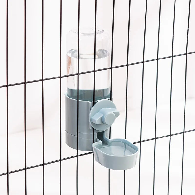 Automatic Pet Feeder Cage Hanging Bowl