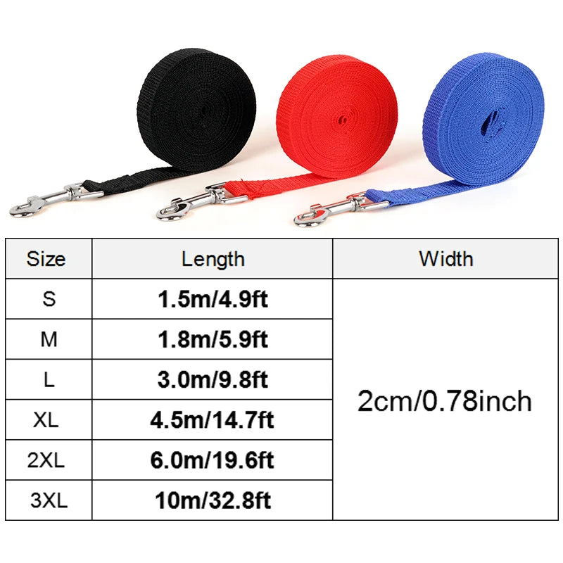 Durable Nylon Dog Training Leash & Collar Set 🐾🎯