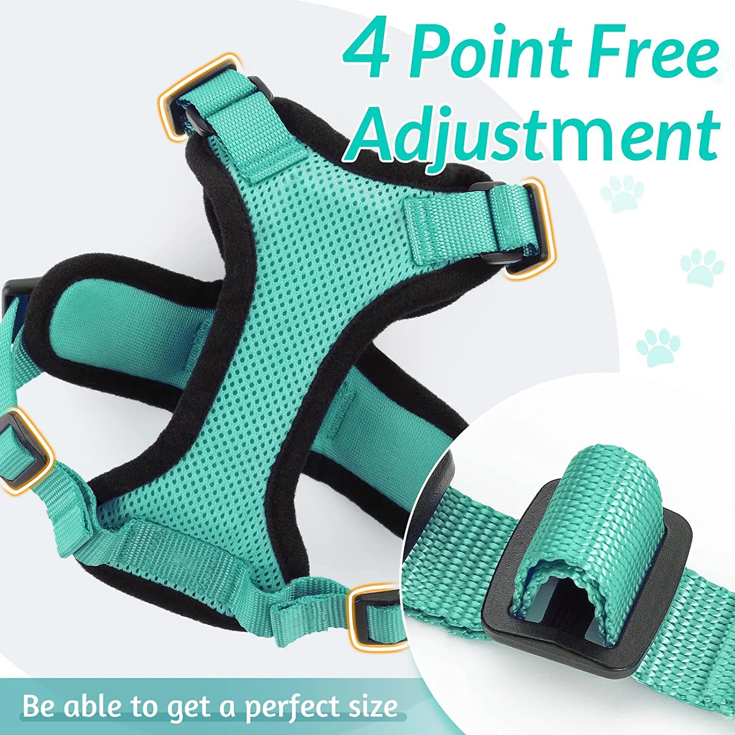 Escape-Proof Cat Harness & Leash for Walking 🐱💨