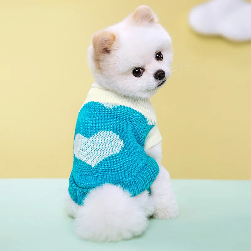 Soft Knit Winter Sweater for Pets 🐾❄️