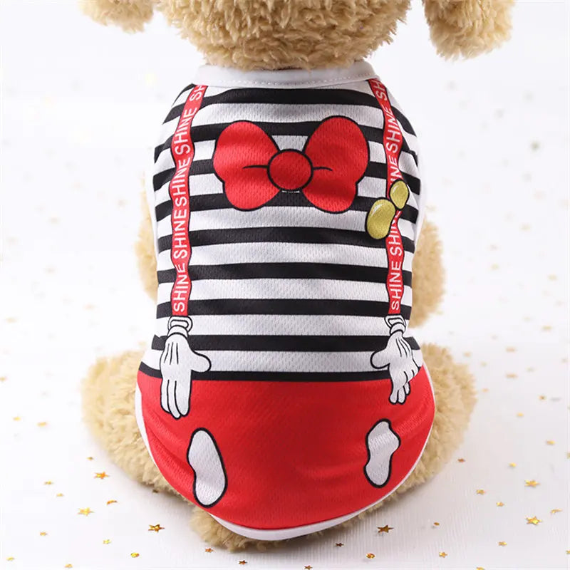 Cartoon Pet T-Shirt for Summer 🌞🐾