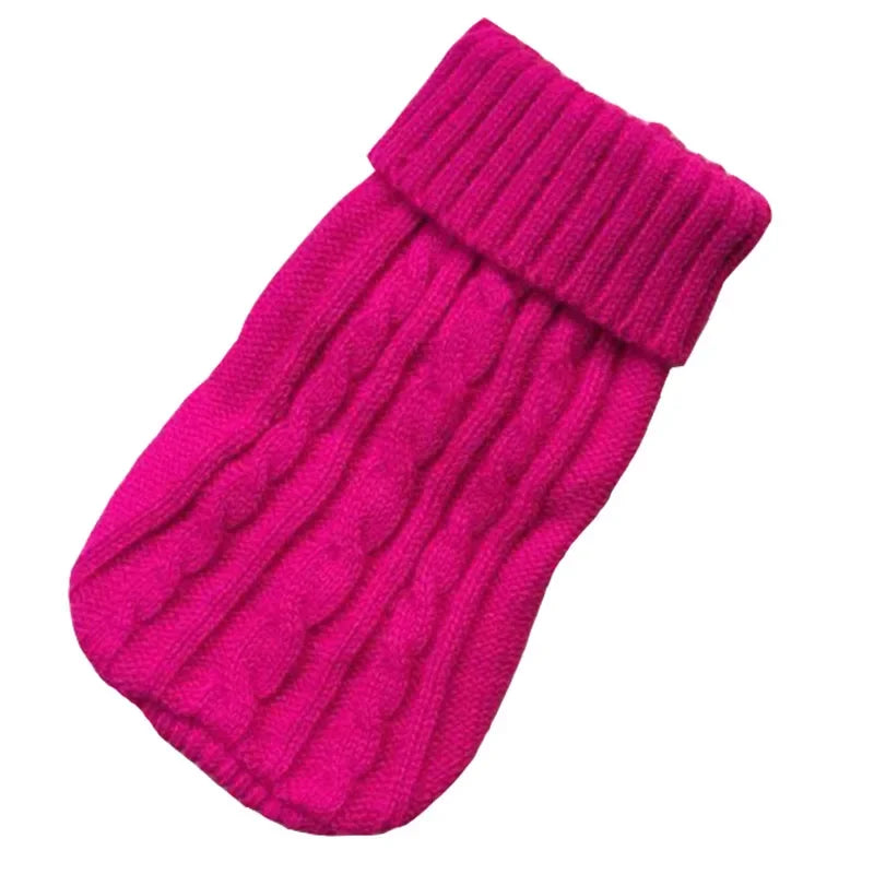 Knitted Winter Pet Sweater 🧶❄️