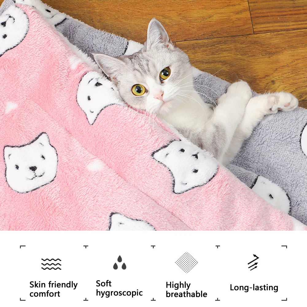 Cozy Winter Pet Bed 🐾❄️