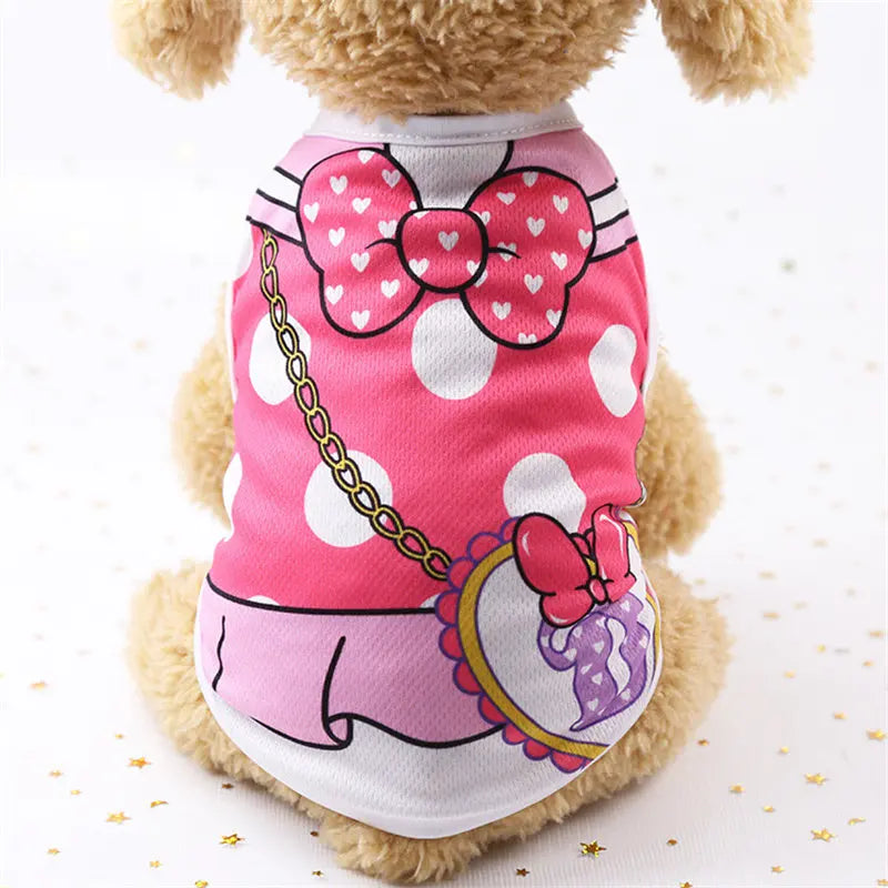 Cartoon Pet T-Shirt for Summer 🌞🐾