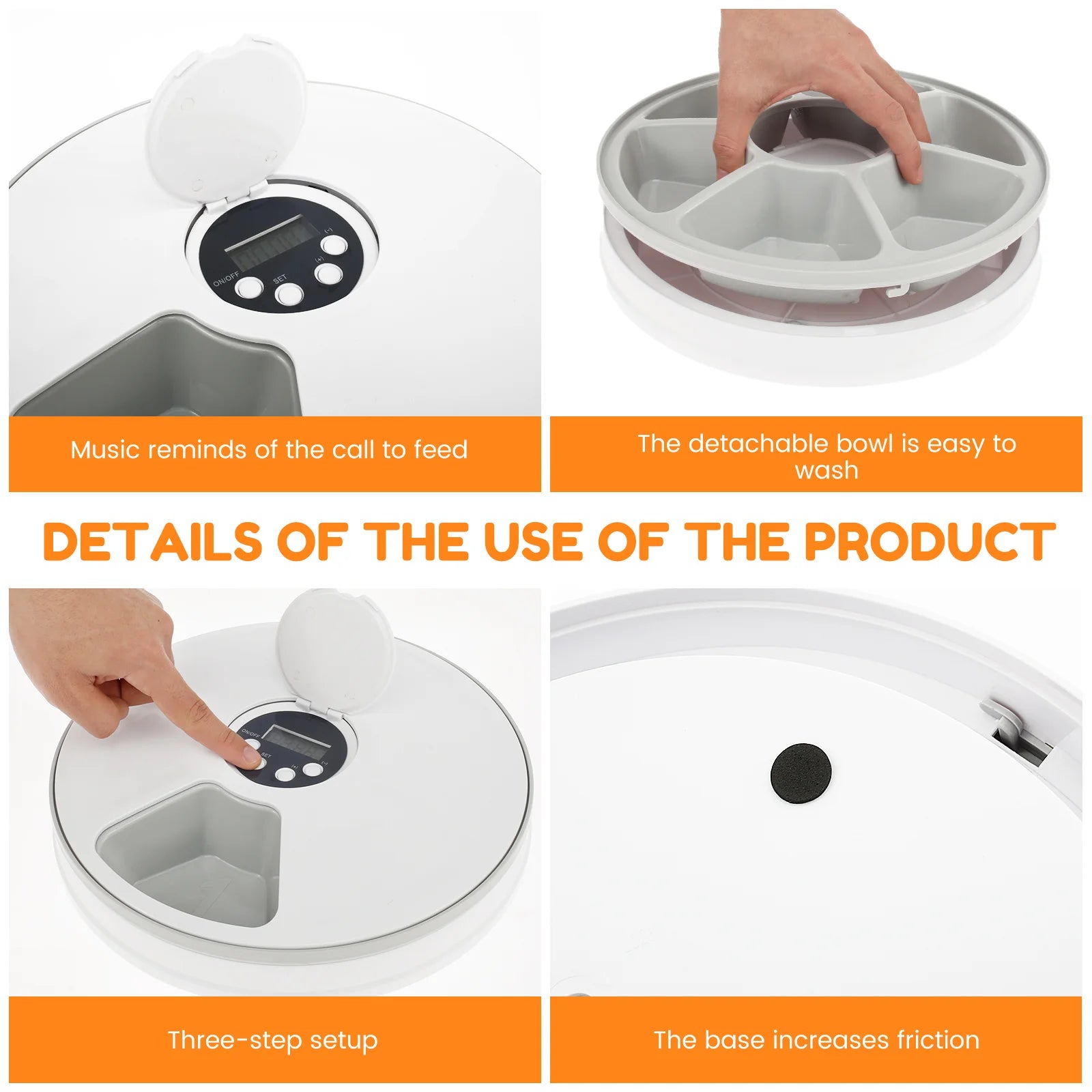 Pet Automatic Feeder Intelligent Timing
