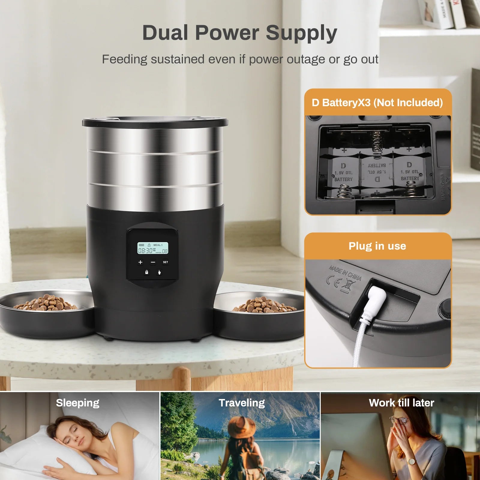 4L Smart Pet Feeder