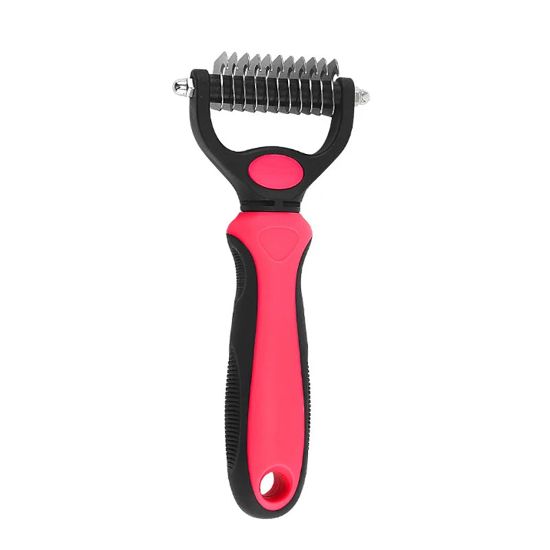 Professional Pet Deshedding Brush 🐾✨