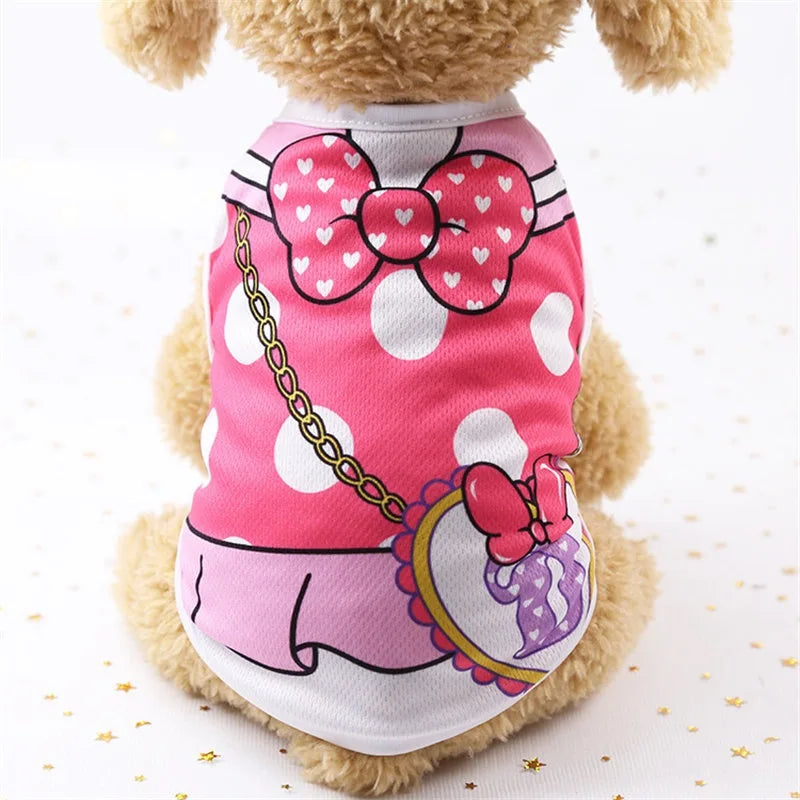 Cartoon Pet T-Shirt for Summer 🌞🐾
