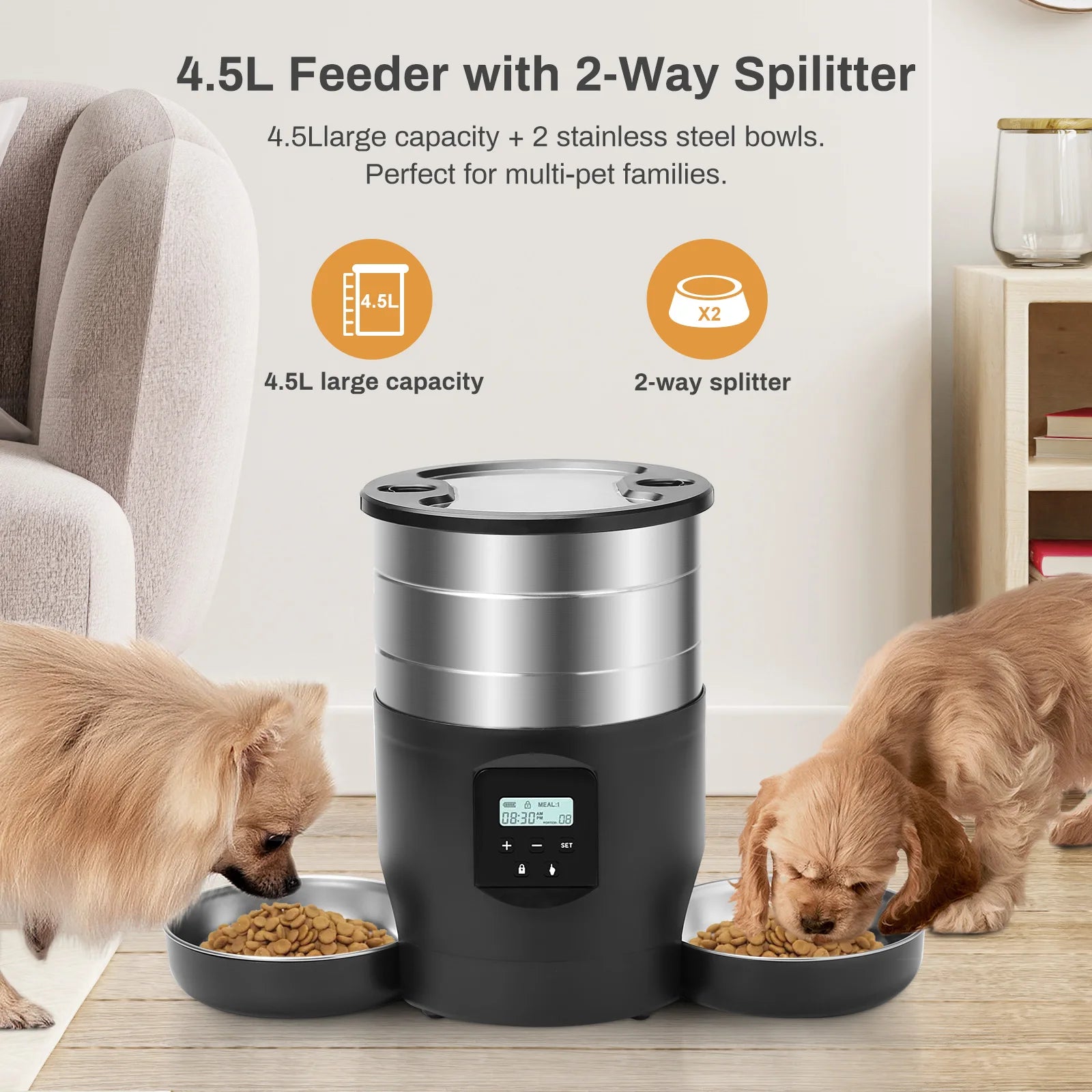 4L Smart Pet Feeder