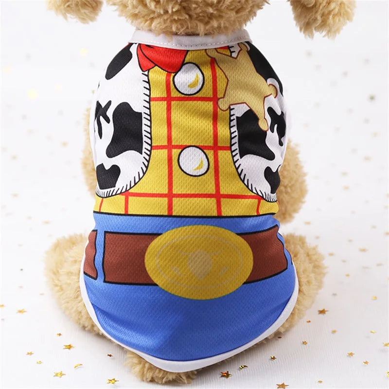 Cartoon Pet T-Shirt for Summer 🌞🐾