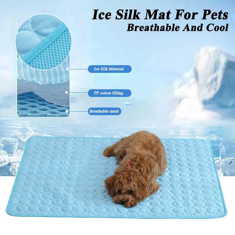 Cooling Pet Mat for Summer 🐾🌞