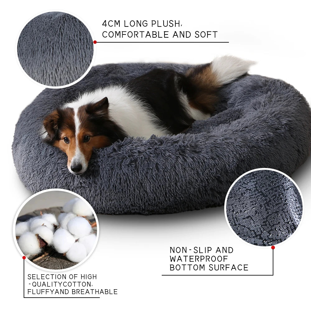 Luxe Plush Pet Sofa Bed 🛋️🐾