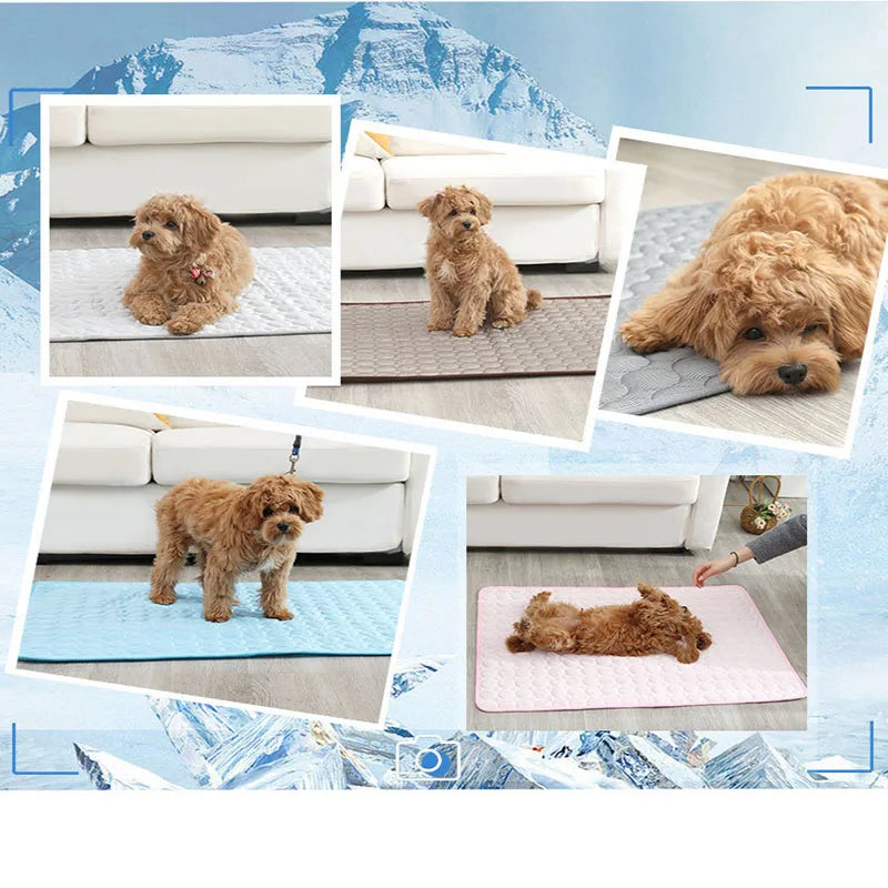 Cooling Pet Mat for Summer 🐾🌞
