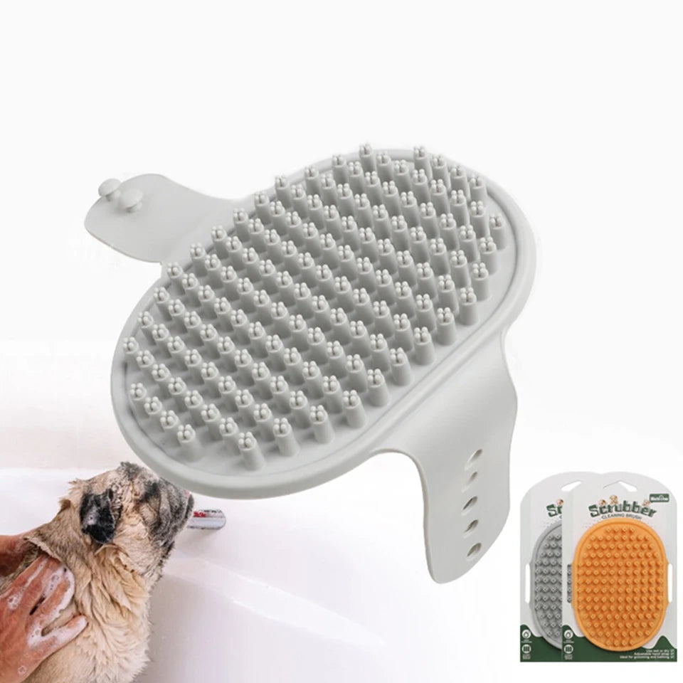 Pet Grooming Glove for Hair Removal & Bathing 🐾🧤
