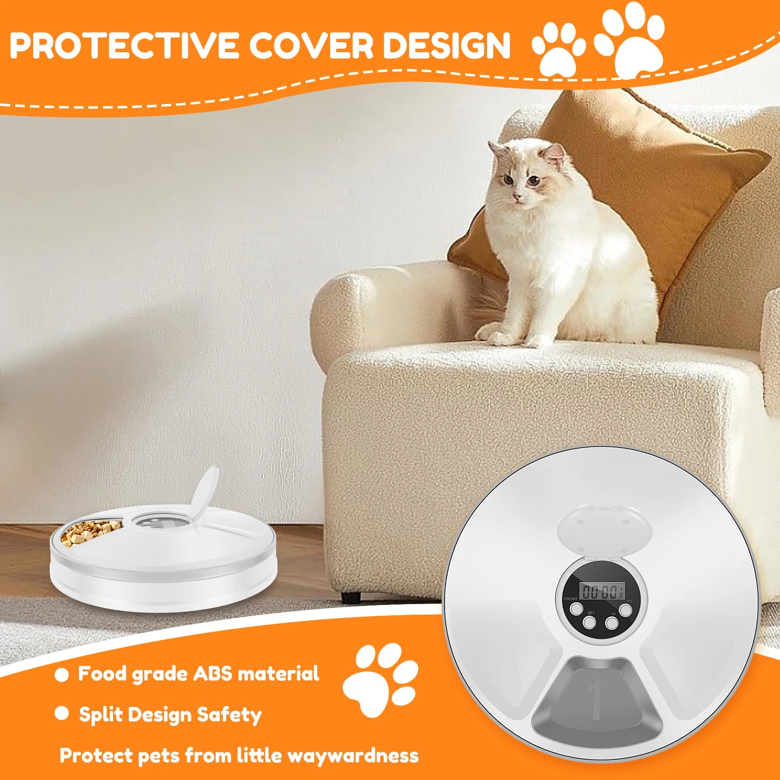 Pet Automatic Feeder Intelligent Timing