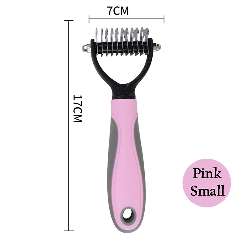 Professional Pet Deshedding Brush 🐾✨
