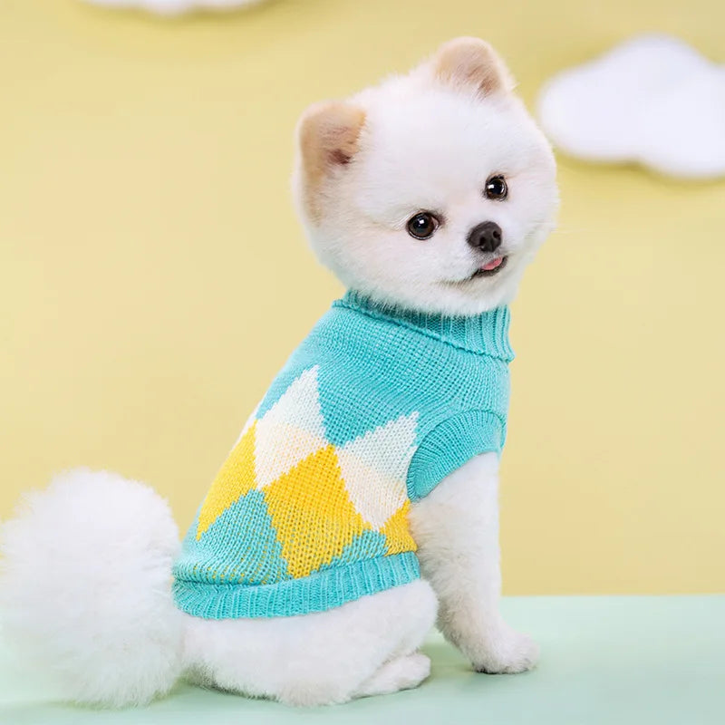 Soft Knit Winter Sweater for Pets 🐾❄️