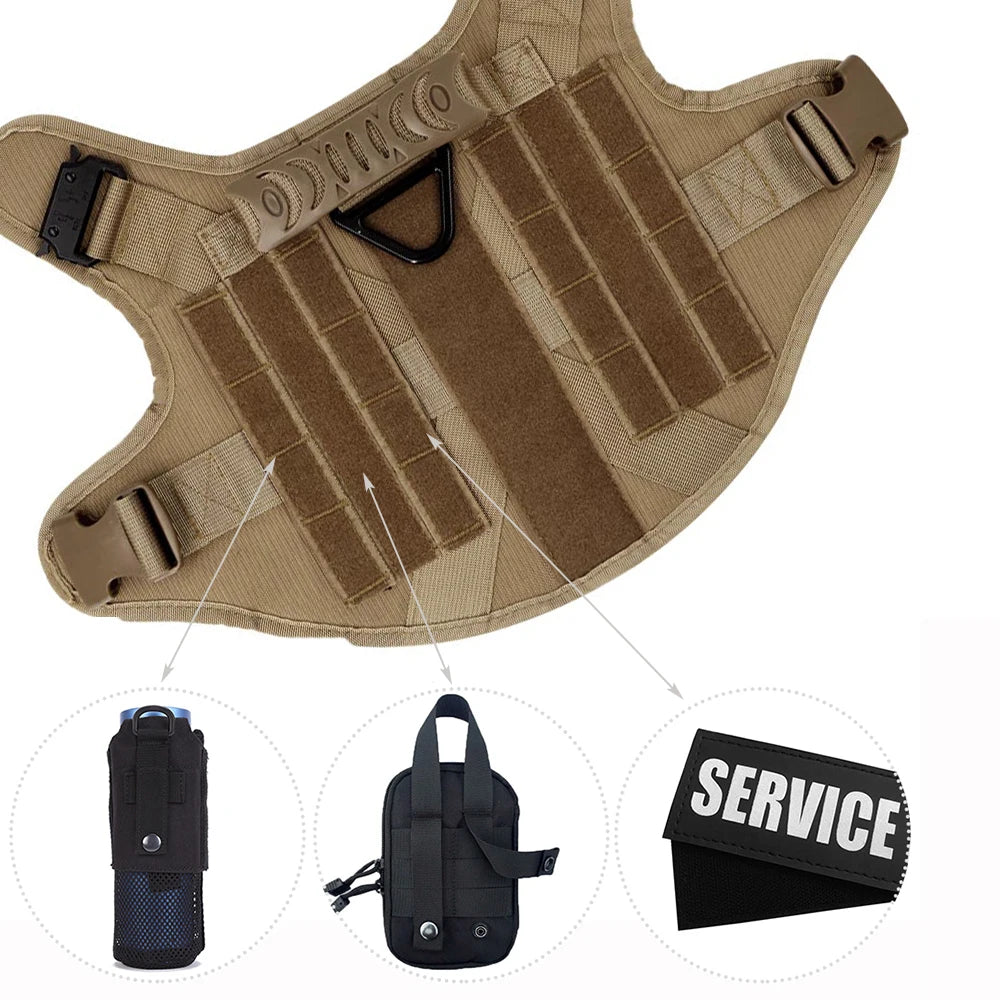 Durable Dog Harness & Leash Set for Large Breeds 🐾💪