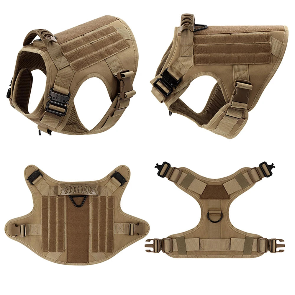 Durable Dog Harness & Leash Set for Large Breeds 🐾💪