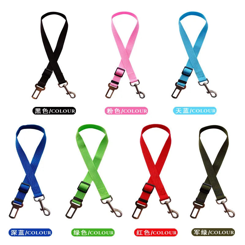 Adjustable Pet Car Seat Belt for Safety & Comfort 🚗🐾